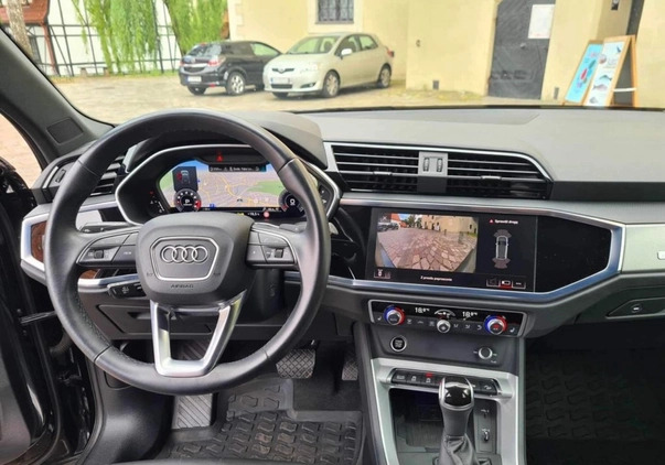 Audi Q3 cena 149300 przebieg: 27000, rok produkcji 2020 z Słupsk małe 56